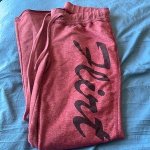 Women’s size medium “Flirt” sweats